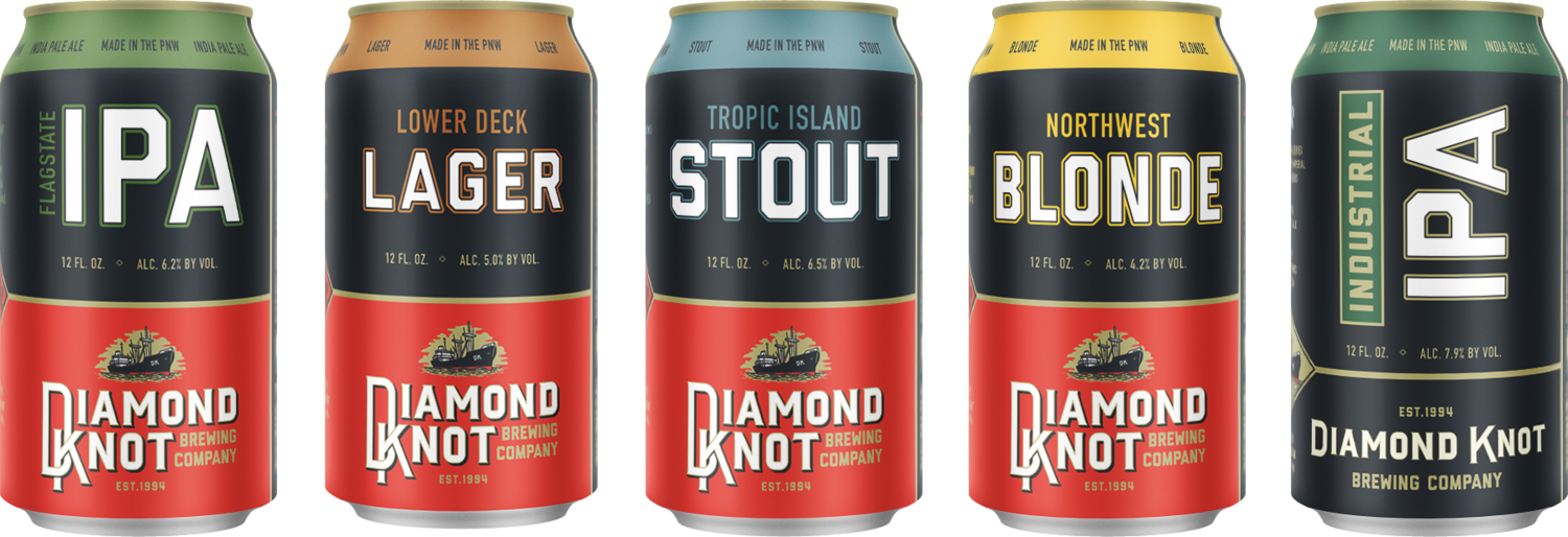 Redesign for Diamond Knot Brewing’s 25th Anniversary