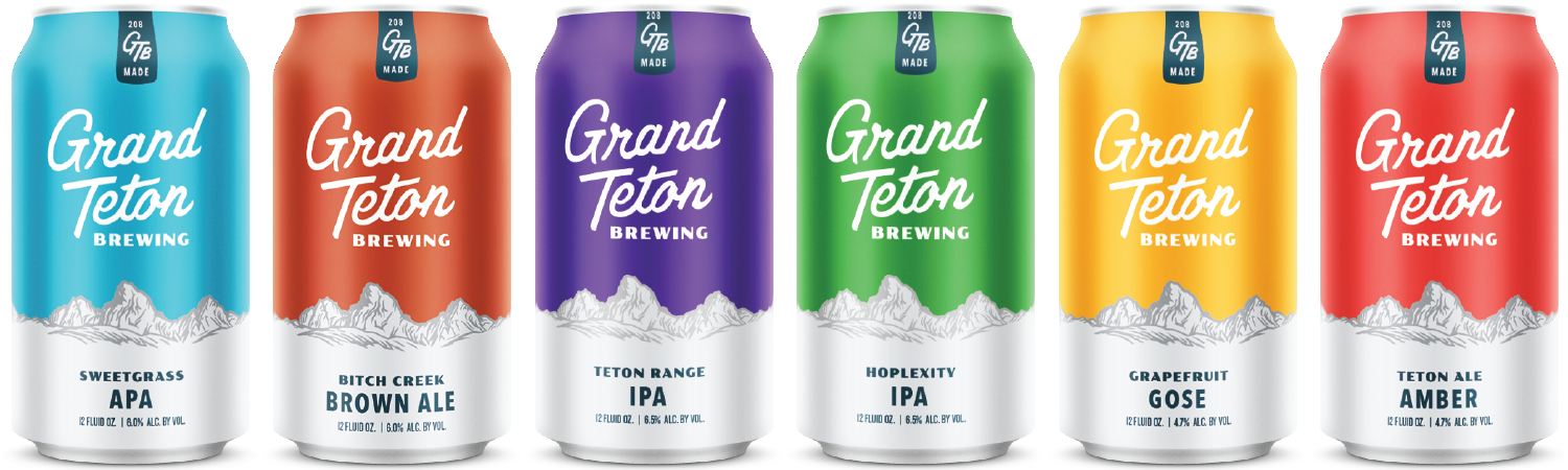 Grand Teton Brewing Rebrand