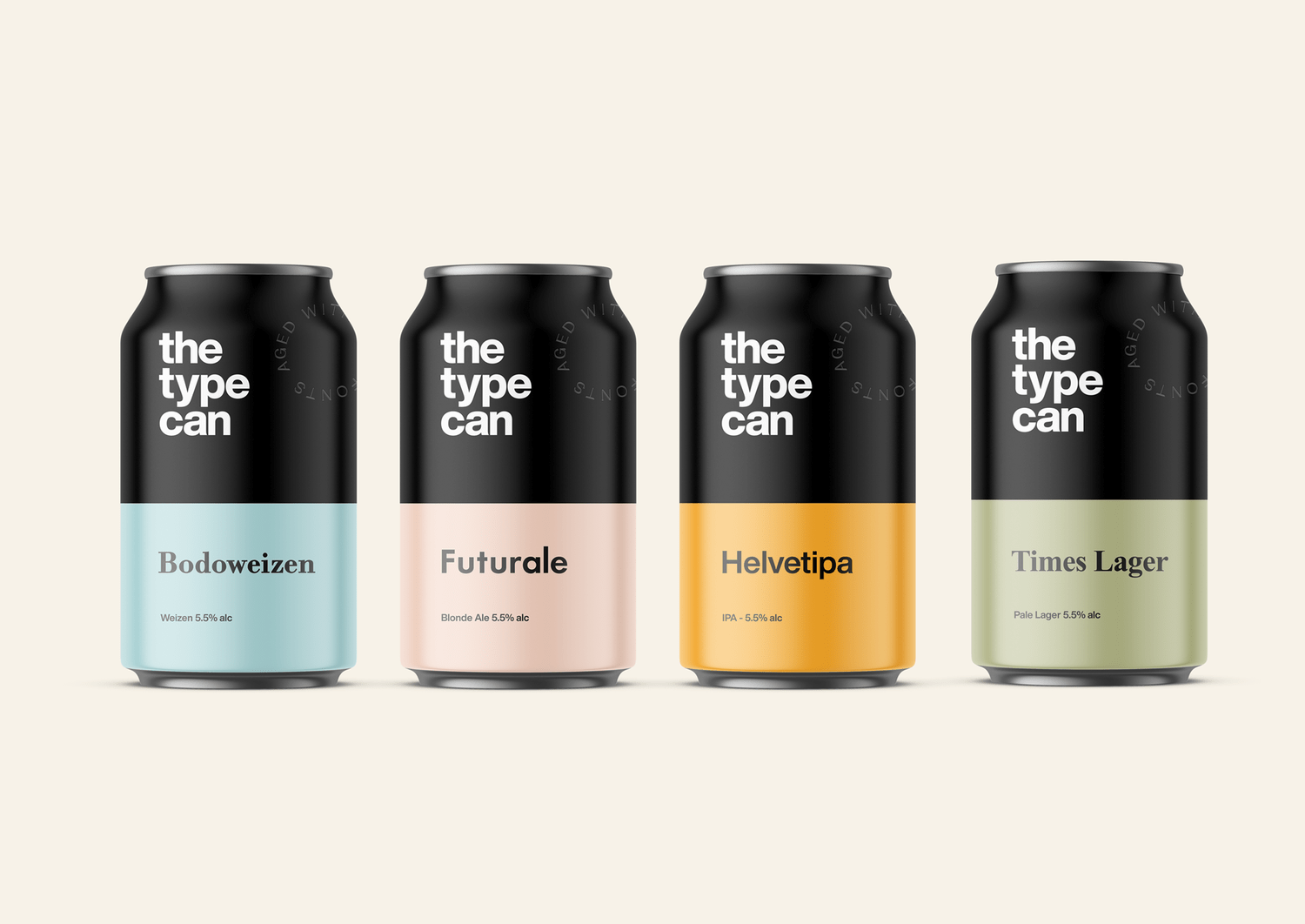 A Beer for Typography Lovers