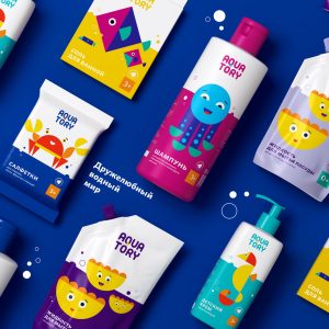 Aquatory Of Friends Packaging For Children’s Products
