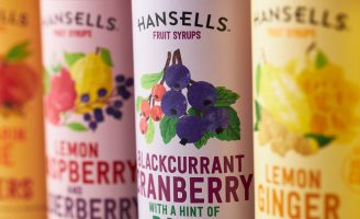 Brand and Packaging Refresh of Hansells Fruit Syrups