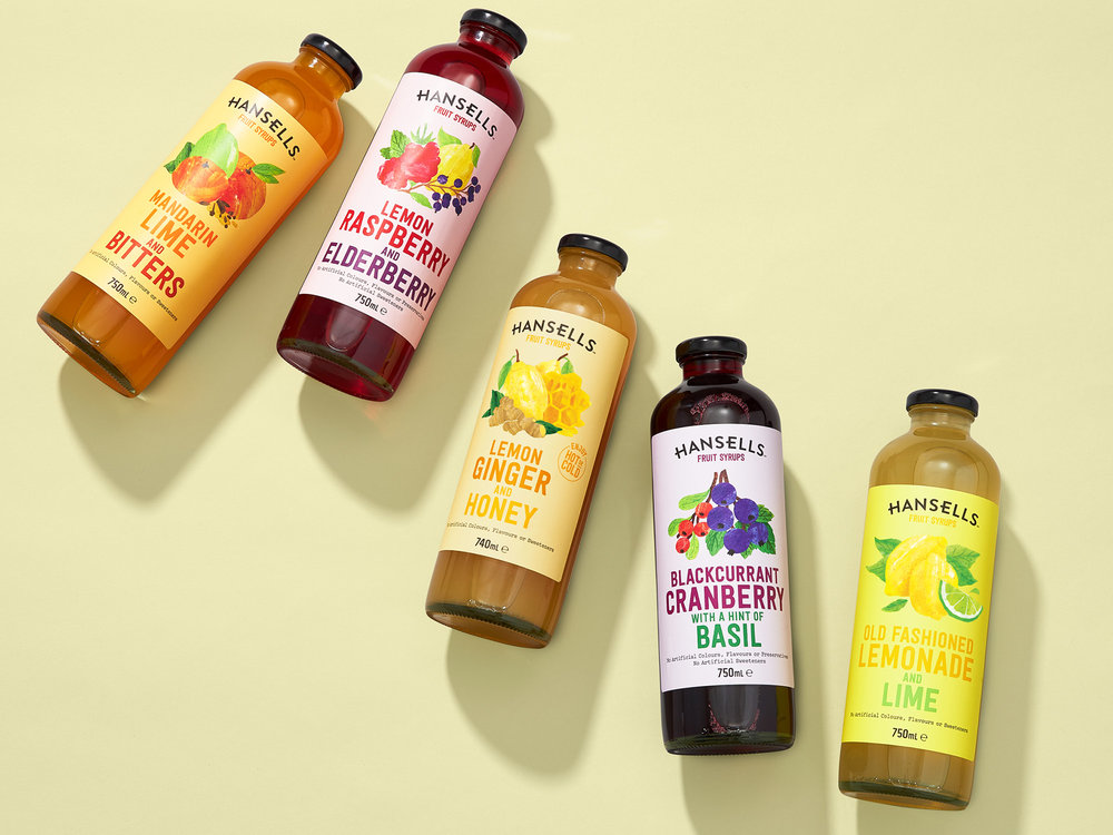Brand and Packaging Refresh of Hansells Fruit Syrups - World Brand ...