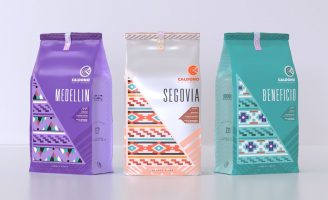 Packaging Design for Imaginary Coffee Brand