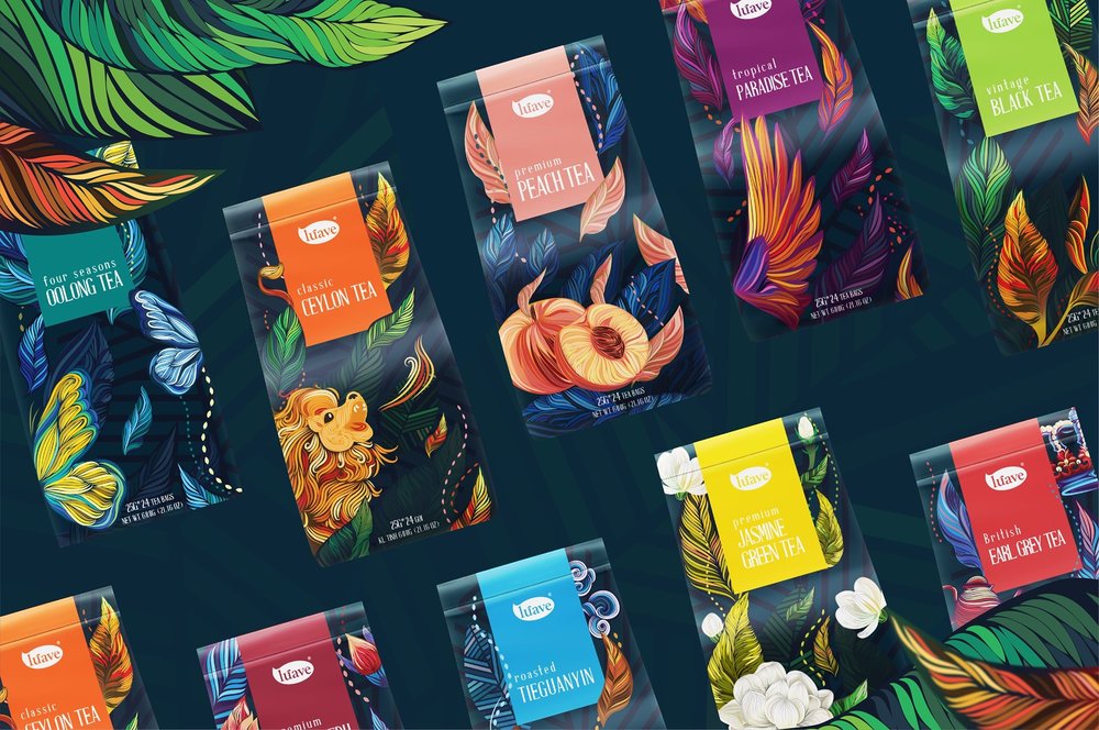 Luave | Commercial Tea Packaging