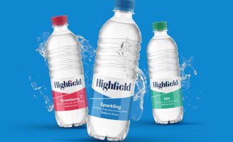 Brand and Packaging Design for Highfield Spring Water