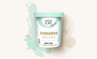 Packaging Design for the Vegan Ice Cream Swedish Glace