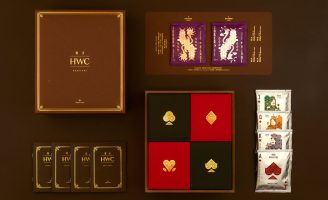 HWC Roasters Branding and Packaging: Poker Kingdom Coffee Gift Box