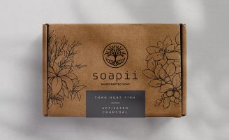 Minimalistic Packaging Design for Handcrafted Soaps Manufacturer