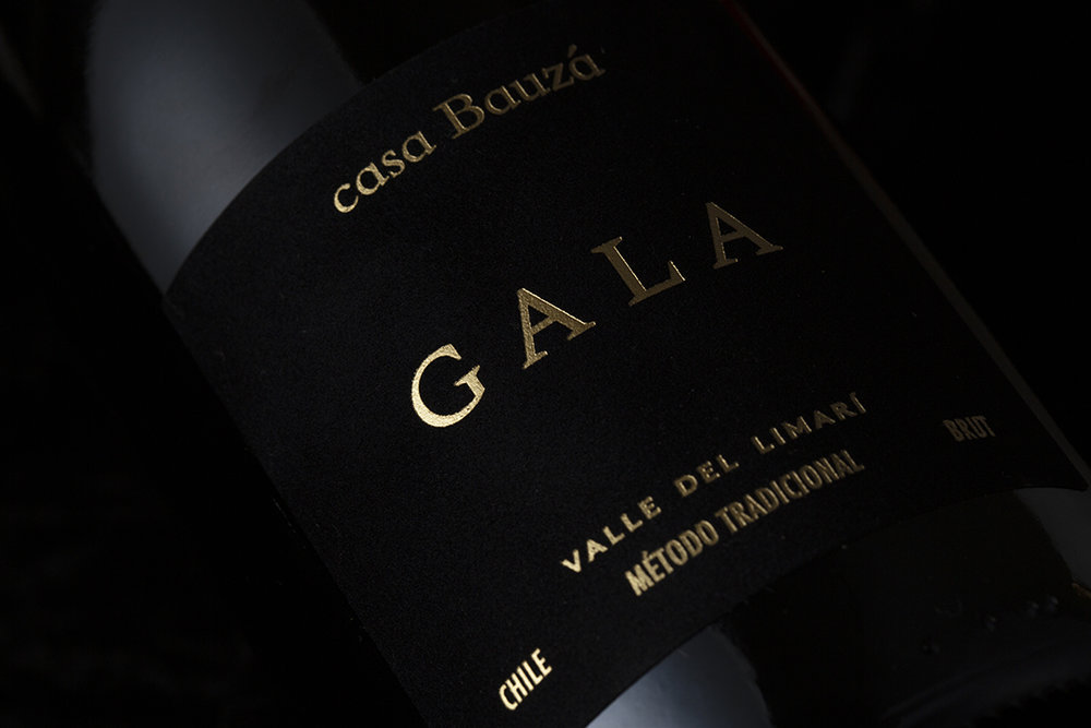 Design for Sparkling Wine of Casa Bauzá, Chile