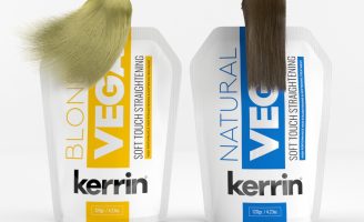 The Packaging Design Concept for Keratin Straightening Professional Treatment Solution From Israel