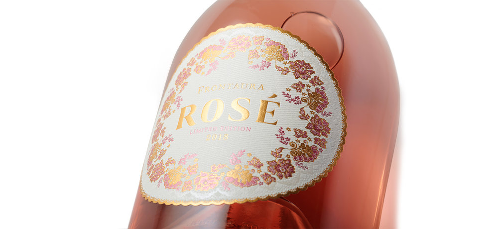 Rosé Limited Edition Packaging Design for Frontaura From Spain