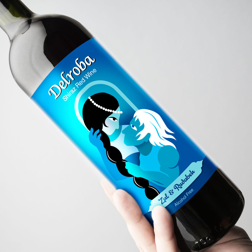 Packaging Design for Delroba Wine