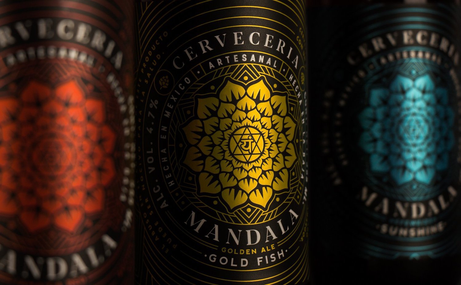Brand And Packaging Design For Beer Company Mandala