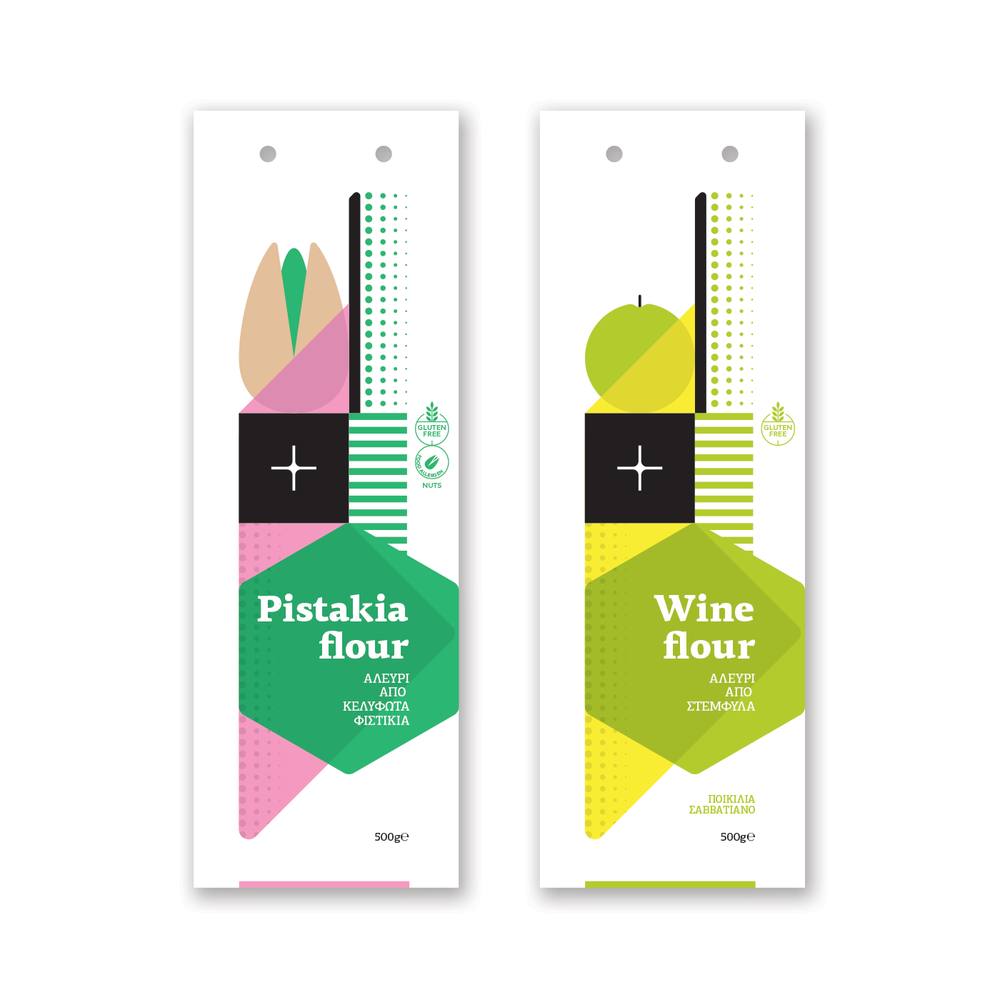 Pistakia and Wine Flour Packaging