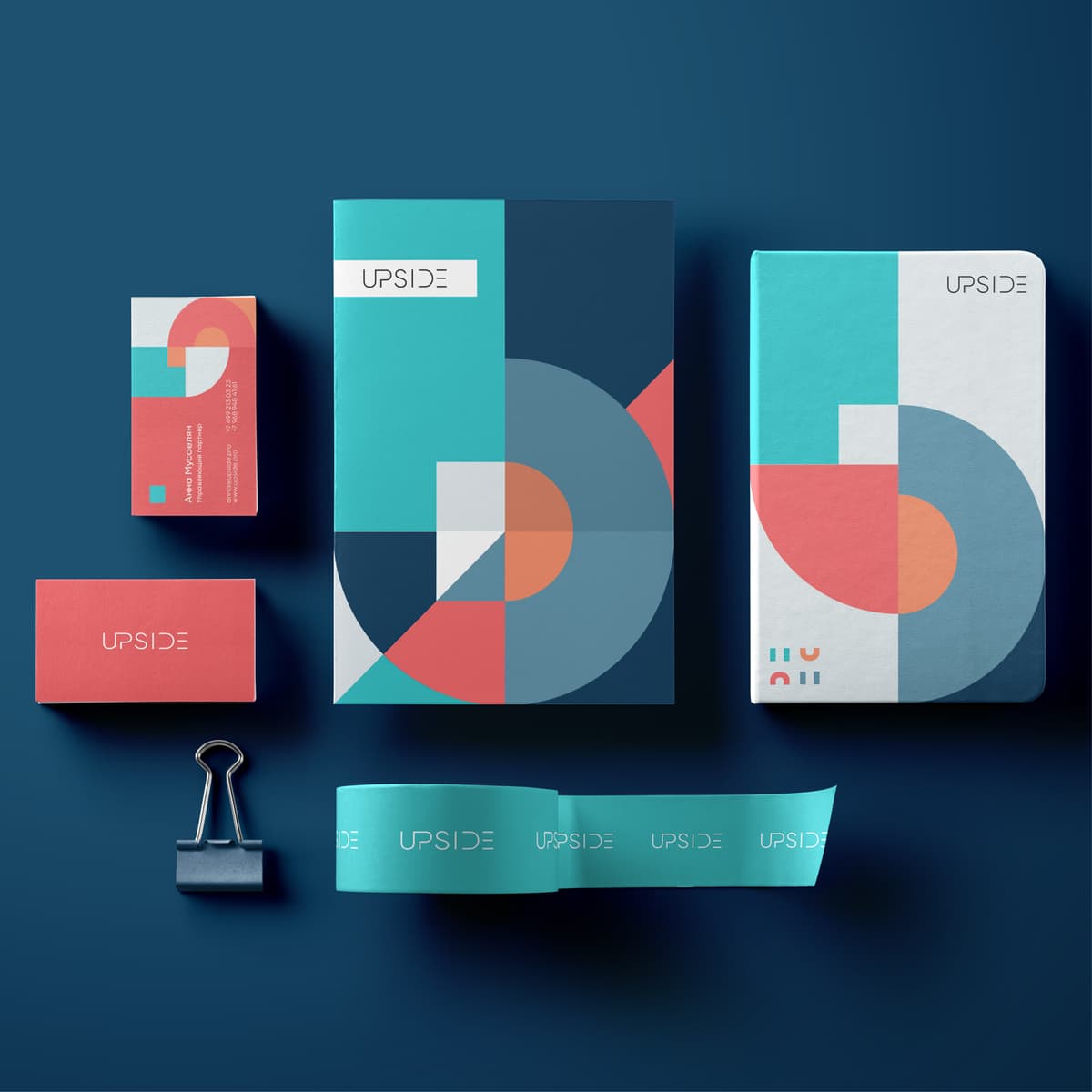 Corporate Brand Identity for Upside Agency
