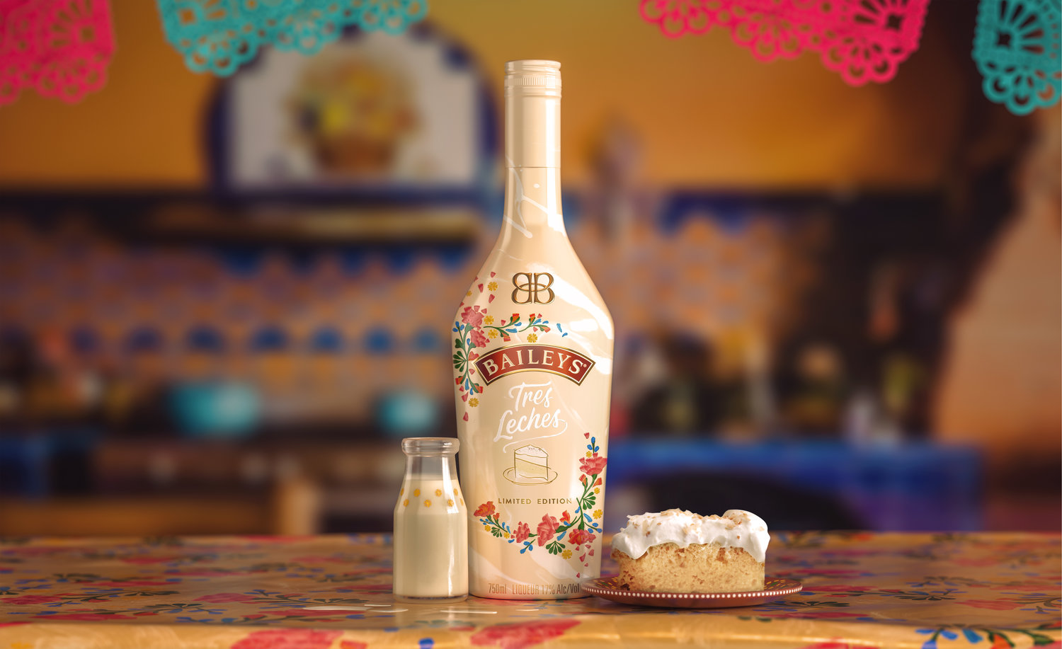 Baileys Tres Leches Launches With Latin American Inspired Packaging Design by Vault49