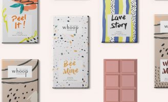 Whoop Artisanal Chocolate Packaging Design