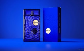 Eau De Toilette Drops Concept and Package Design