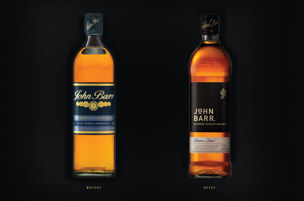 Cue - John Barr Whisky - World Brand Design Society