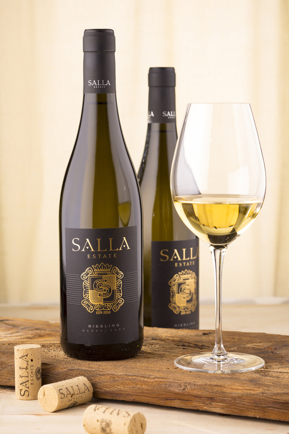 the Labelmaker - Salla Estate Wine Label design - World Brand Design