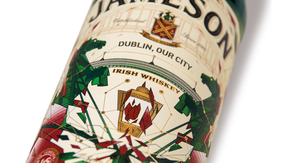 Pearlfisher & James Earley – Jameson Ltd. Ed. bottle, St Patrick’s Day 2016