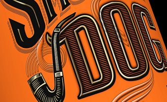 Skvorets design | Roman Skvortsov – The Smoking Dog whisky (project)