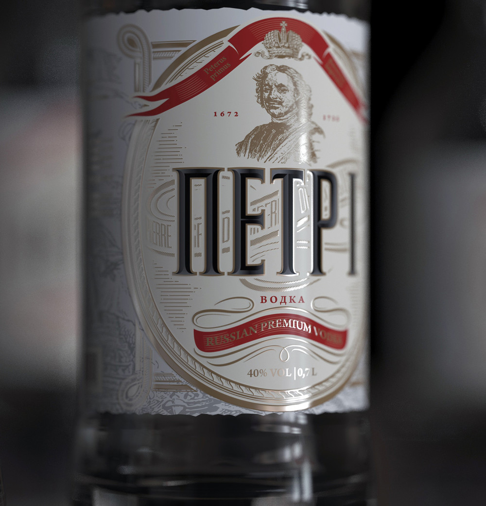 Titov design – PeterI Vodka