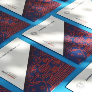 Brochure and Identity design for Eugenides Foundation