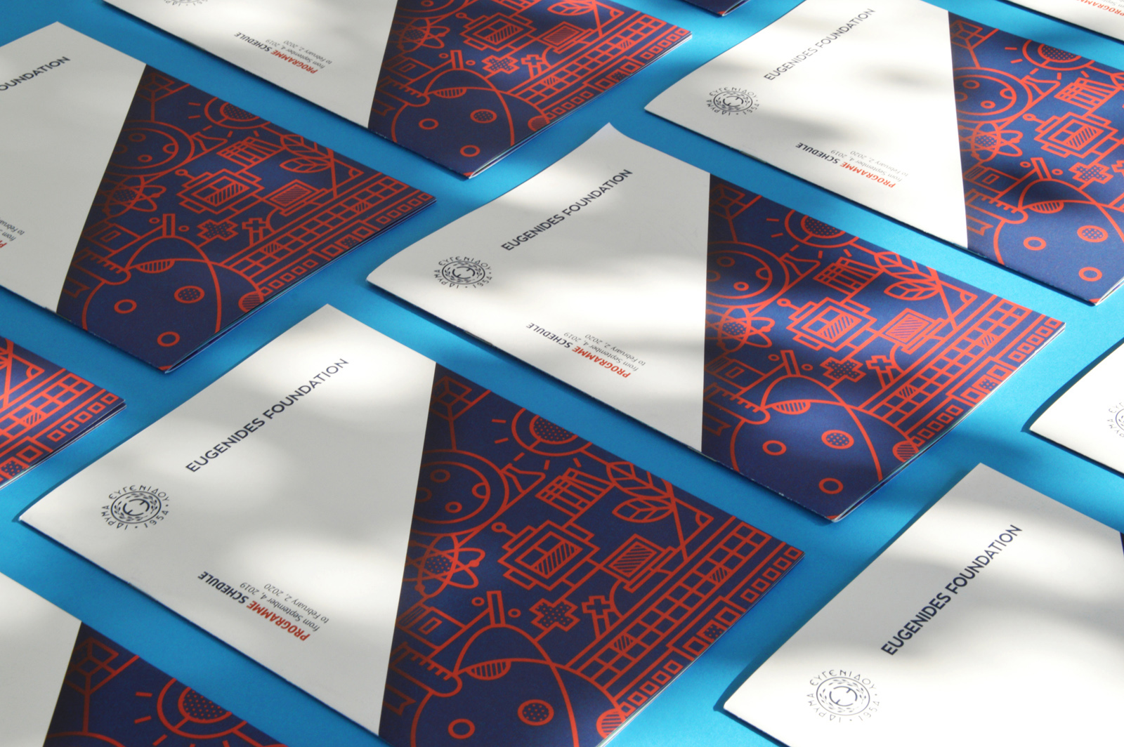 Brochure and Identity design for Eugenides Foundation