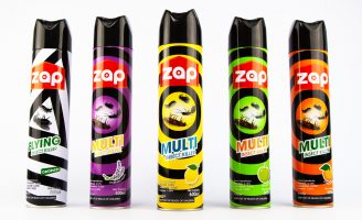 ZAP Brand Logo and Product Packaging Design