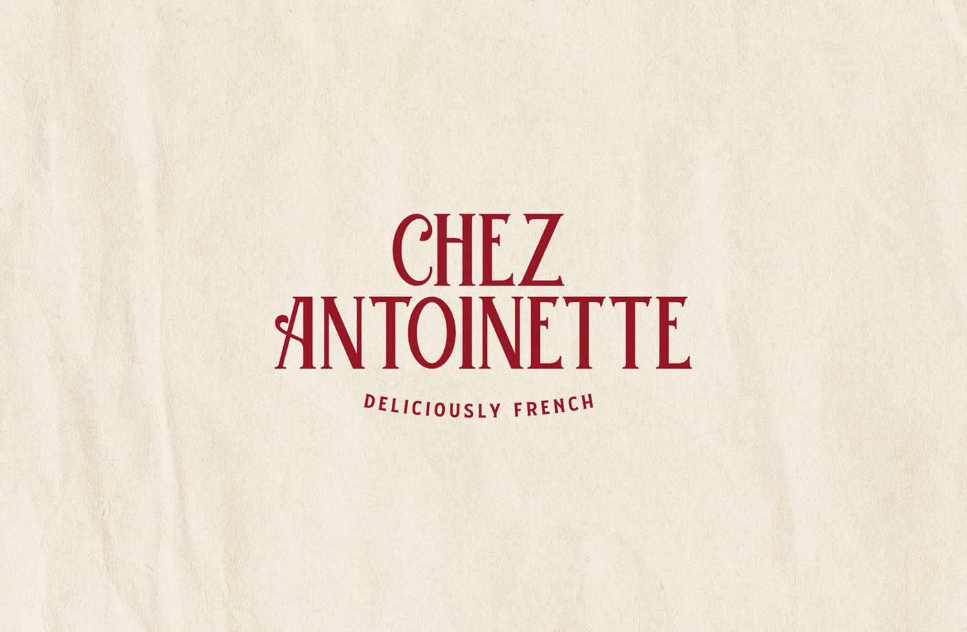 Nicolas Lavrov Studio Re-Brand For the Deliciously French Restaurant Chez Antoinette