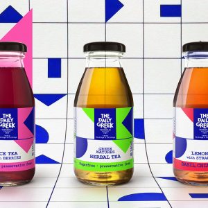 Branding for Coffee and Pastry Store The Daily Greek