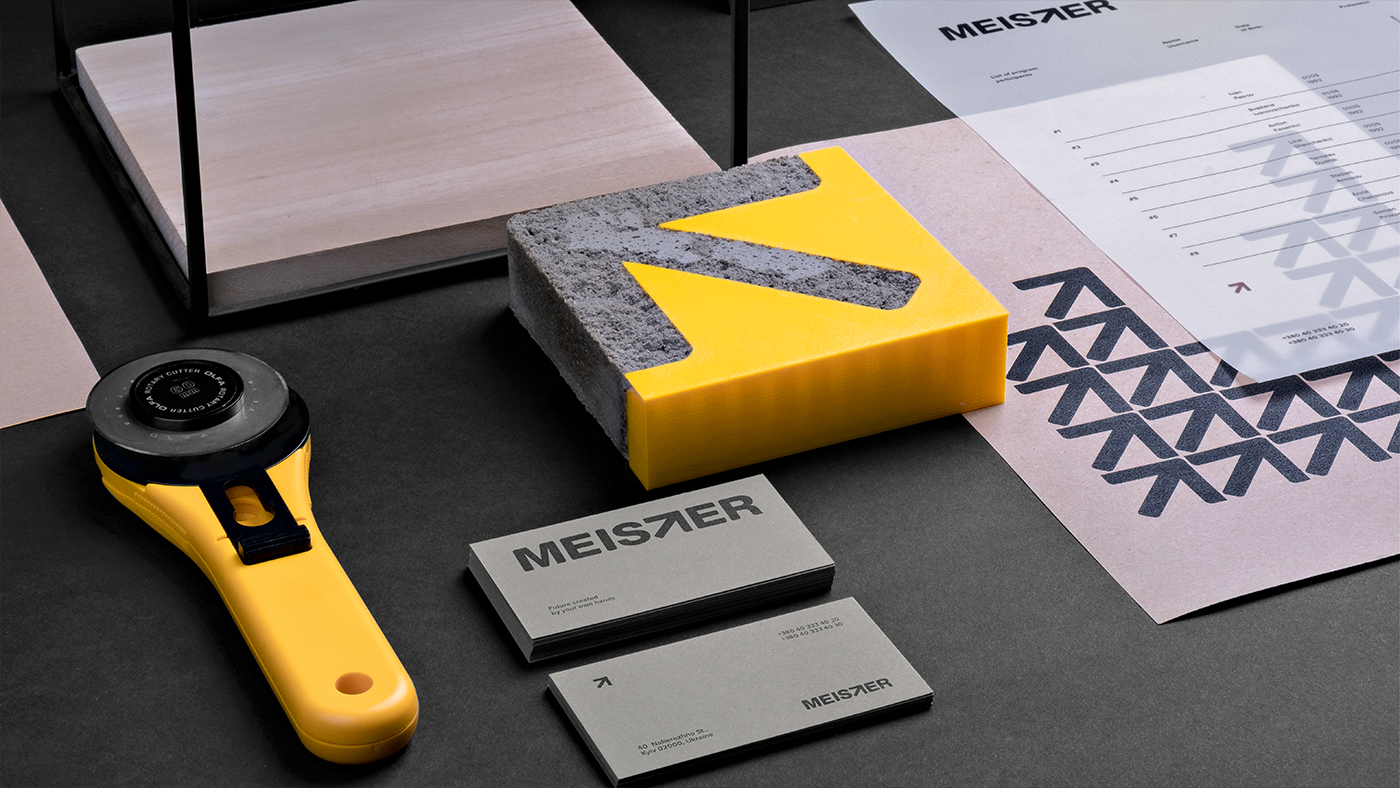 Brand Identity for an Employment Project MEISTER