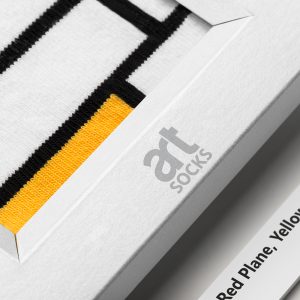 Backbone Branding Designs an Artsy Packaging for a Creative Collection of Artsocks