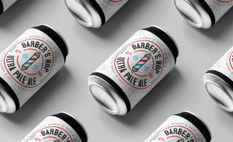 Branding and Packaging Design for Barbers Hop Beer