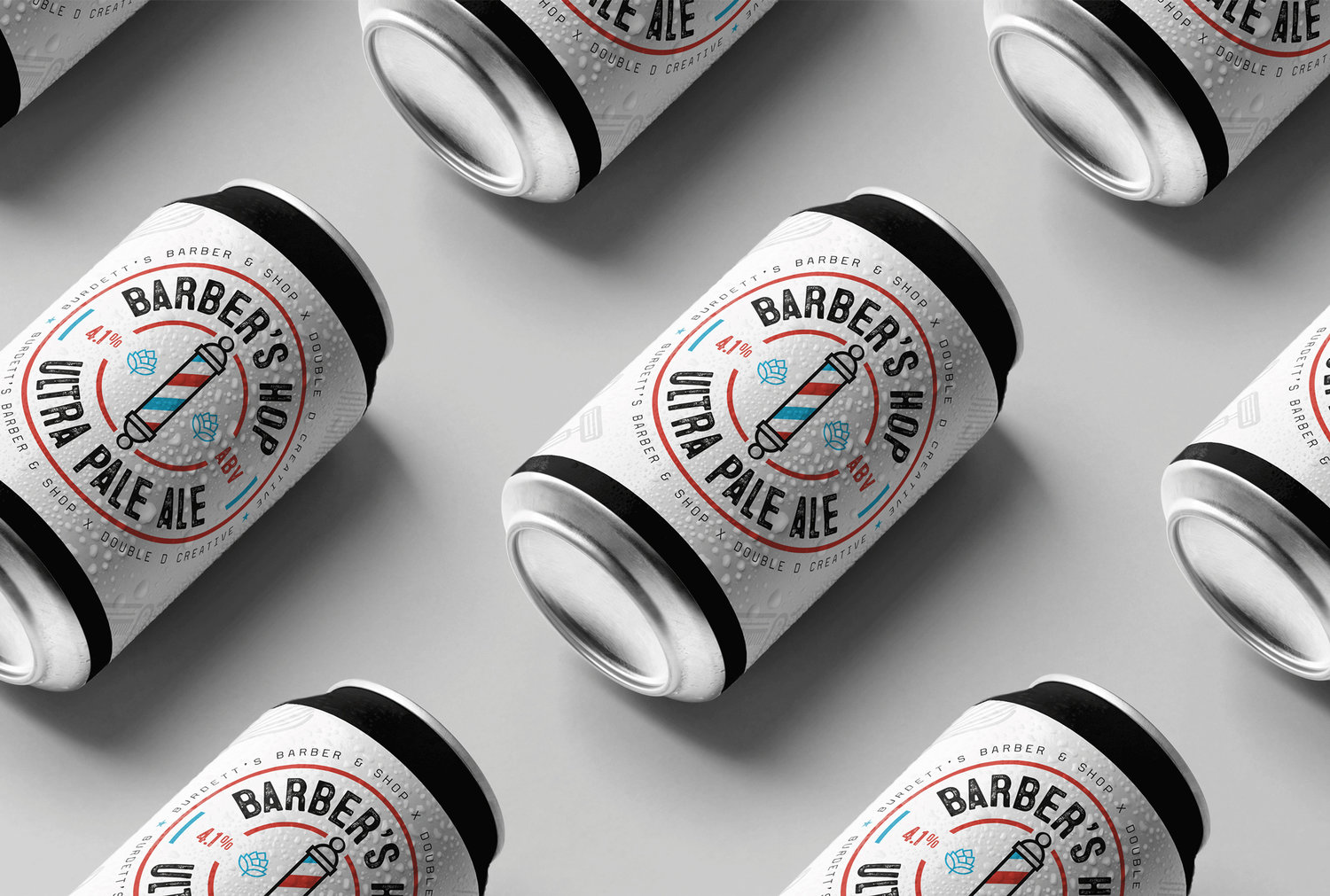 Branding and Packaging Design for Barbers Hop Beer