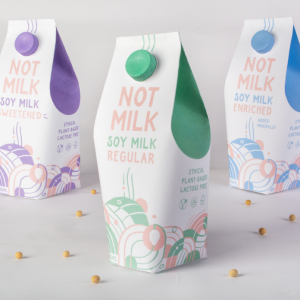 NOT MILK Packaging for a milk alternative