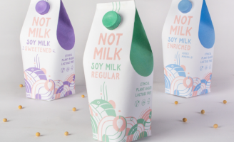 NOT MILK Packaging for a milk alternative