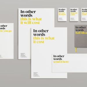 Brand Identity for In Other Words