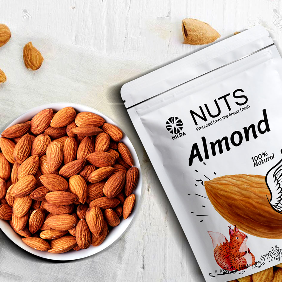 Taha Fakouri Creat New Nuts Packaging for Hilda - World Brand Design ...