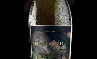 Khaliméra Sparkling Wine by Caliptra Creative Studio