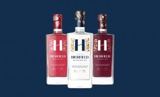 Brand and Packaging Design for Highfield Gin