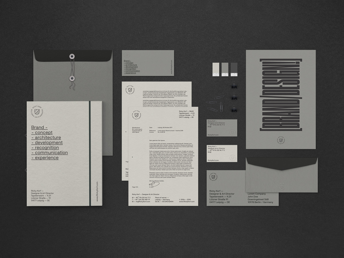 Ricky Korf Self Re-Brand Design - World Brand Design Society