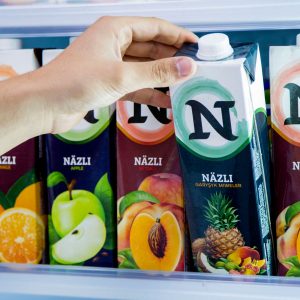 Belli Creative Studio created new package design of Nazli fruit juices