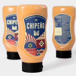 Packaging Design for Chili Chipotle Sauce Chipeño