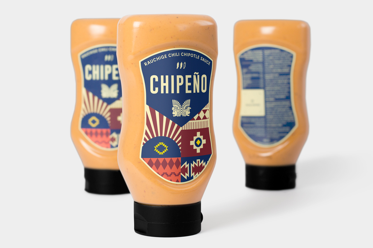 Packaging Design for Chili Chipotle Sauce Chipeño