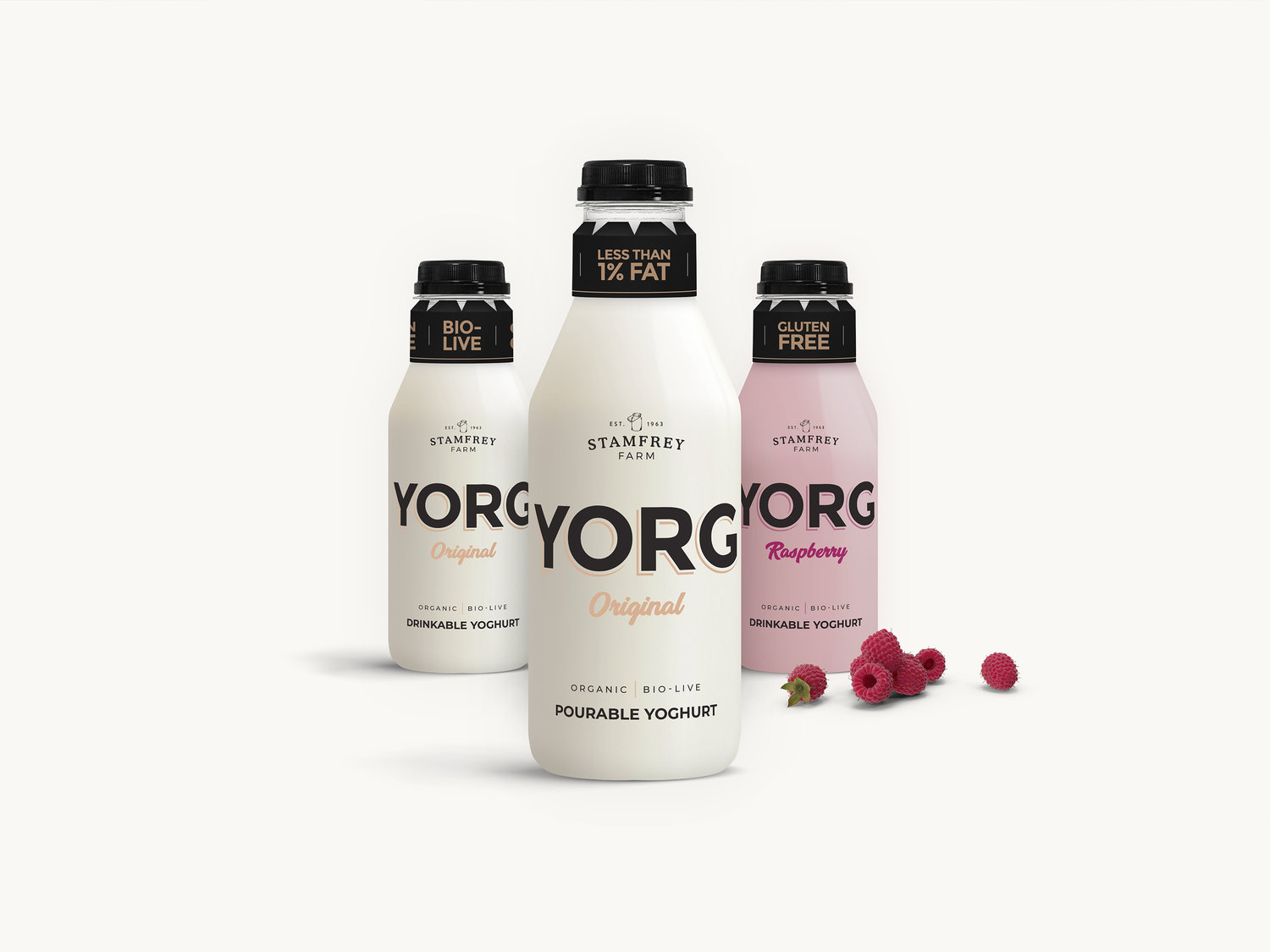 Brand and Packaging Design for Yorg