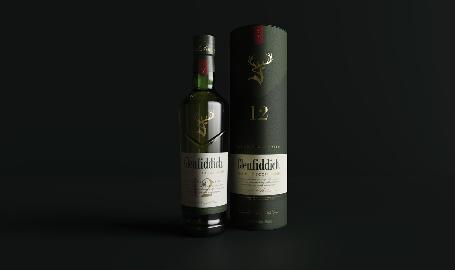 Here Design Elevates Glenfiddich Flagship Range With Modern and Meaningful Redesign