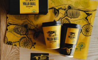 Identity and Packaging Design for Gastro Pub Yalla Bull