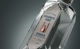 New Single-Estate Vodka Branding and Packaging Design by Aether NY